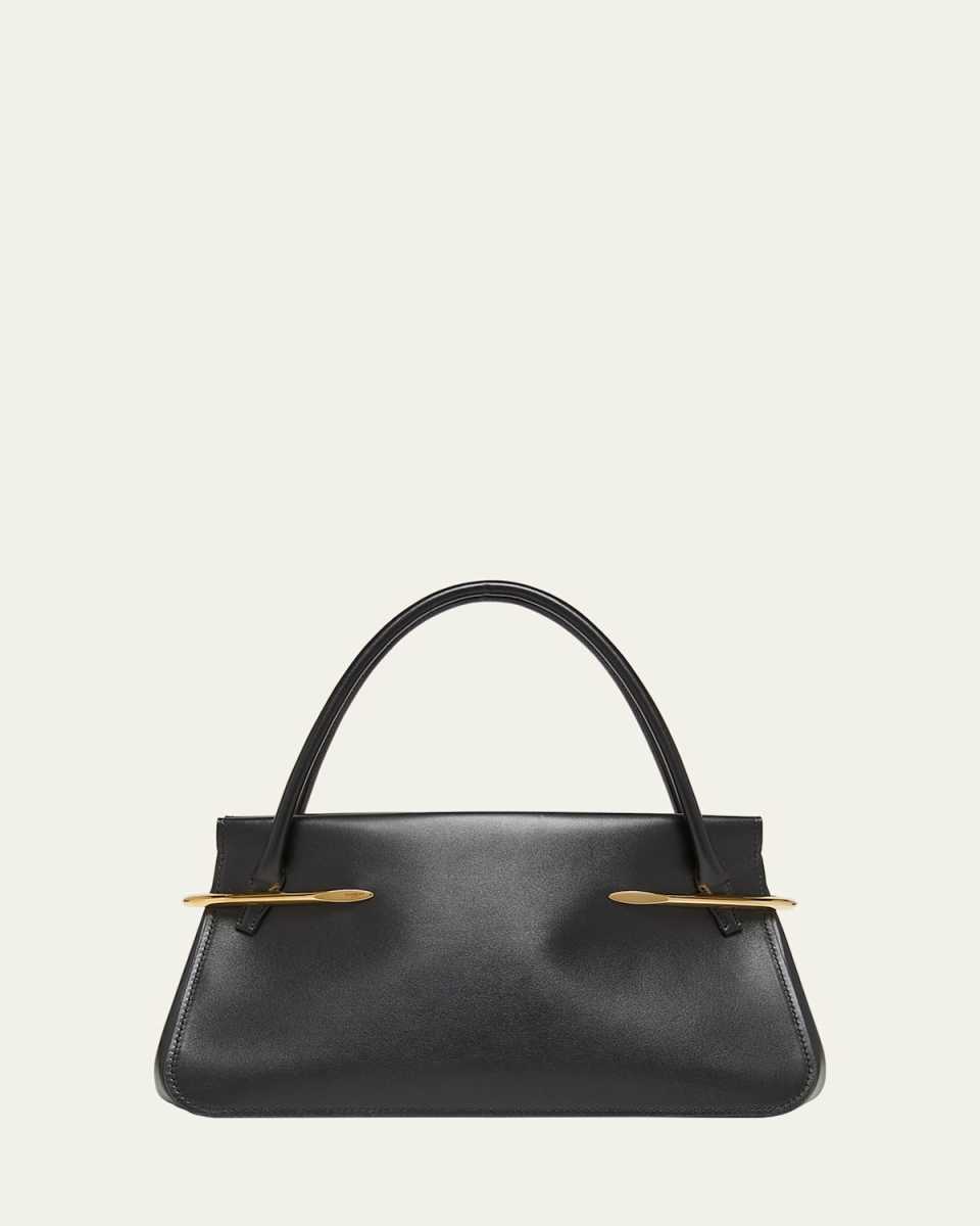 Pinch Medium Shoulder Bag in Smooth Leather